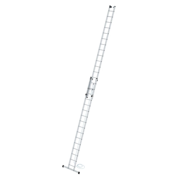 MUNK Sprossen-Seilzugleiter 2-teilig mit Standard-Traverse 2x16 Sprossen, 21716