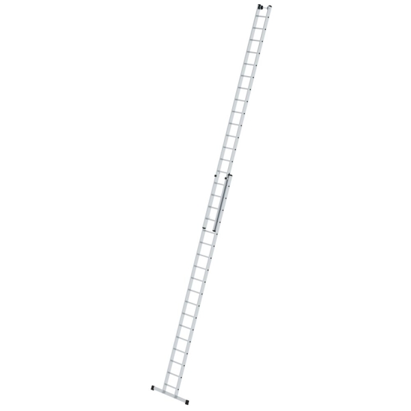 MUNK Sprossen-Schiebeleiter 2-teilig mit Standard-Traverse 2x18 Sprossen, 20818