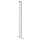 MUNK Sprossen-Schiebeleiter 2-teilig mit Standard-Traverse 2x18 Sprossen, 20818