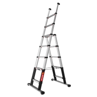 MUNK Teleskop-Kombileiter Combi Line 5+2 Stufen, 115476
