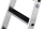 MUNK Stufen-Stehleiter einseitig begehbar mit clip-step 14 Stufen, 41514