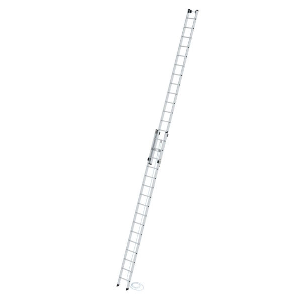 MUNK Sprossen-Seilzugleiter 2-teilig ohne Traverse 2x16 Sprossen, 21216