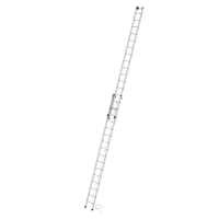 MUNK Sprossen-Seilzugleiter 2-teilig ohne Traverse 2x16...