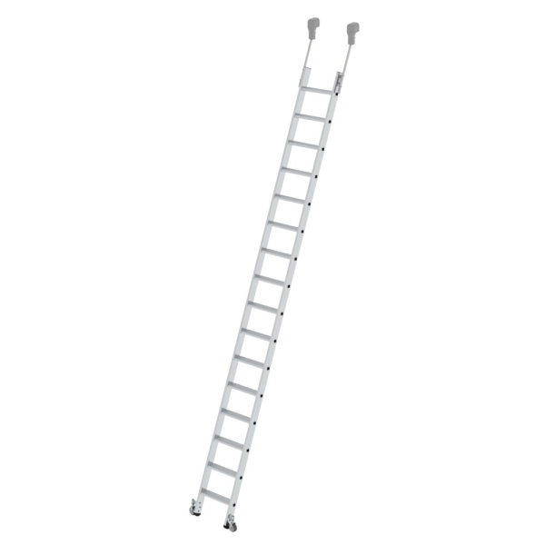 MUNK Stufen-Regalleiter fahrbar 16 Stufen, 41416