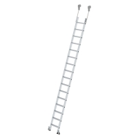 MUNK Stufen-Regalleiter fahrbar 16 Stufen, 41416