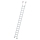 MUNK Stufen-Regalleiter fahrbar 16 Stufen, 41416