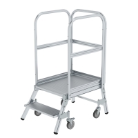 MUNK Podesttreppe einseitig begehbar 2 Stufen, 50102