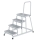 MUNK Arbeitspodest starr R13 mit Handlauf 4 Stufen, 51037