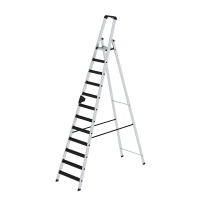 MUNK Stufen-Stehleiter einseitig begehbar mit clip-step...