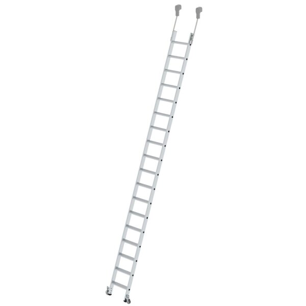 MUNK Stufen-Regalleiter fahrbar 18 Stufen, 41418