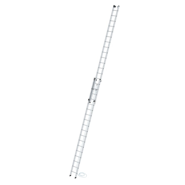 MUNK Sprossen-Seilzugleiter 2-teilig ohne Traverse 2x18 Sprossen, 21218