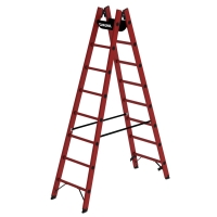 MUNK Sprossen-Stehleiter GFK 2x8 Sprossen, 36408