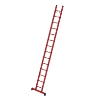 MUNK Sprossen-Anlegeleiter GFK mit nivello®-Traverse...