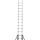 MUNK Stufen-Teleskopleiter Prime Line 13 Stufen, 115464