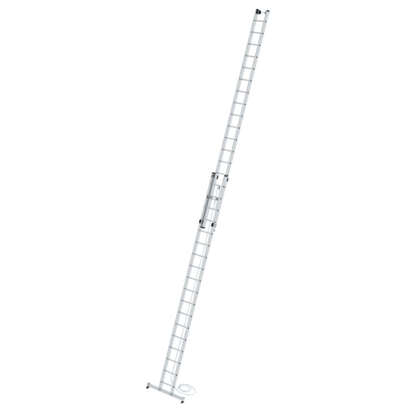 MUNK Sprossen-Seilzugleiter 2-teilig mit nivello®-Traverse 2x18 Sprossen, 21318