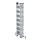MUNK Stufen-Mehrzweckleiter 3-teilig mit nivello®-Traverse 3x7 Stufen, 33321