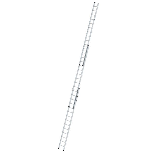 MUNK Sprossen-Schiebeleiter 3-teilig ohne Traverse 3x14 Sprossen, 20314