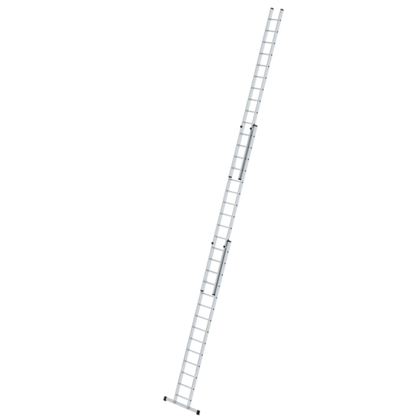 MUNK Sprossen-Schiebeleiter 3-teilig mit Standard-Traverse 3x14 Sprossen, 20324