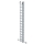 MUNK Sprossen-Schiebeleiter 3-teilig mit Standard-Traverse 3x14 Sprossen, 20324
