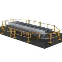 MUNK FlexxGuard Geländer teleskopierbar 1800–2500 mm, 70631