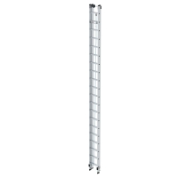 MUNK Sprossen-Seilzugleiter 2-teilig ohne Traverse 2x20...