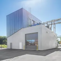 MUNK Einzügige Steigleiter mit Rückenschutz Aluminium blank 5,96m, 510100