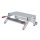 MUNK Arbeitspodest fahrbar, Stufenbreite 1000 mm, Aluminium geriffelt 2 Stufen, 50019
