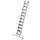 MUNK Stufen-Schiebeleiter 2-teilig mit nivello-Traverse und clip-step R13 1x11 + 1x10, 40676