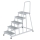 MUNK Arbeitspodest starr R13 mit Handlauf 5 Stufen, 51038