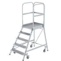 MUNK Podesttreppe einseitig begehbar 5 Stufen, 50105