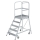 MUNK Podesttreppe einseitig begehbar 5 Stufen, 50105