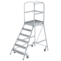 MUNK Podesttreppe einseitig begehbar 6 Stufen, 50106