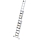 MUNK Stufen-Mehrzweckleiter 3-teilig mit nivello®-Traverse und clip-step R13 3x6 Stufen, 33319