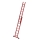MUNK Sprossen-Schiebeleiter 2-teilig GFK mit nivello® Traverse 2x8 Sprossen, 36628