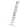MUNK Stufen-Schiebeleiter 2-teilig mit nivello-Traverse und clip-step R13 1x14 + 1x10, 40679