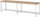 RAU Werkbank höhenverstellbar 8000-3, B3000xT700xH840-1040mm, 03-8000-3-307B4H.12
