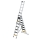 MUNK Stufen-Mehrzweckleiter 3-teilig mit nivello®-Traverse und clip-step R13 3x7 Stufen, 33322