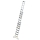 MUNK Stufen-Mehrzweckleiter 3-teilig mit nivello®-Traverse und clip-step R13 3x7 Stufen, 33322
