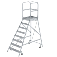 MUNK Podesttreppe einseitig begehbar 8 Stufen, 50108