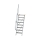 MUNK Treppe 60° Stufenbreite 600 mm 8 Stufen Aluminium geriffelt, 600208