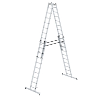 MUNK Sprossen-Stehleiter 4-teilig mit...