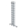 MUNK Sprossen-Stehleiter 4-teilig mit nivello®-Traverse 4x10 Sprossen, 33040