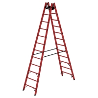 MUNK Sprossen-Stehleiter GFK 2x12 Sprossen, 36412