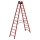 MUNK Sprossen-Stehleiter GFK 2x12 Sprossen, 36412