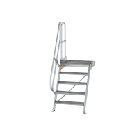 MUNK Treppe mit Plattform 60° Stufenbreite 800 mm 5...