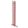 MUNK Sprossen-Schiebeleiter 2-teilig GFK mit Traverse 2x12 Sprossen, 36612