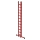 MUNK Sprossen-Schiebeleiter 2-teilig GFK mit nivello® Traverse 2x12 Sprossen, 36632