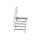 MUNK Treppe mit Plattform 60° Stufenbreite 1000 mm 5 Stufen Aluminium geriffelt, 600405