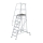 MUNK Plattformleiter fahrbar 8 Stufen, 52508