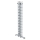 MUNK Sprossen-Stehleiter 4-teilig mit nivello®-Traverse 4x12 Sprossen, 33048